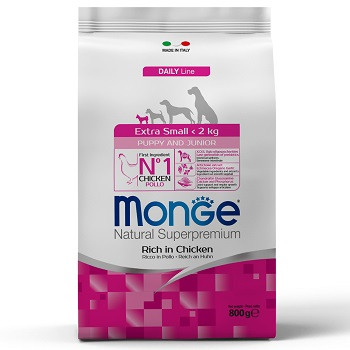 Monge Daily Puppy Extra Small корм для щенков миниатюрных пород